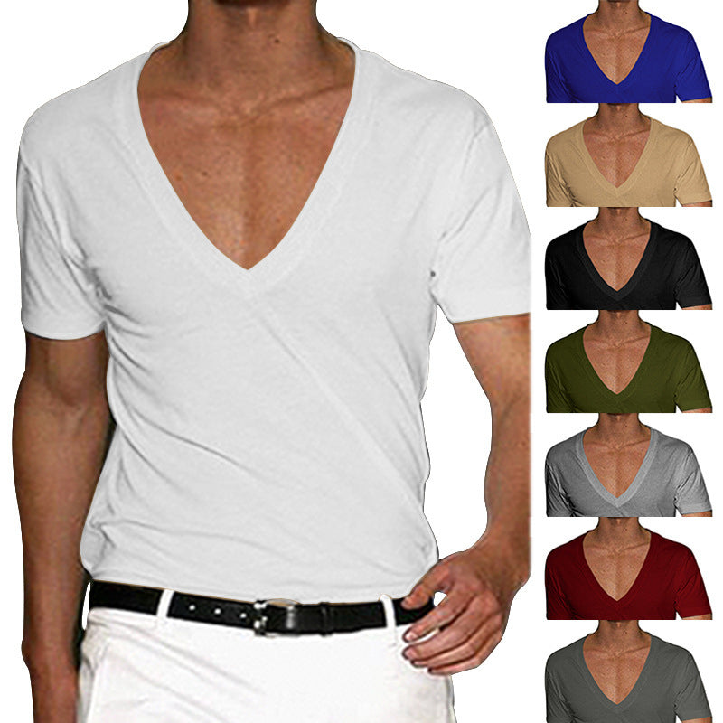 Deep V Slim Tee