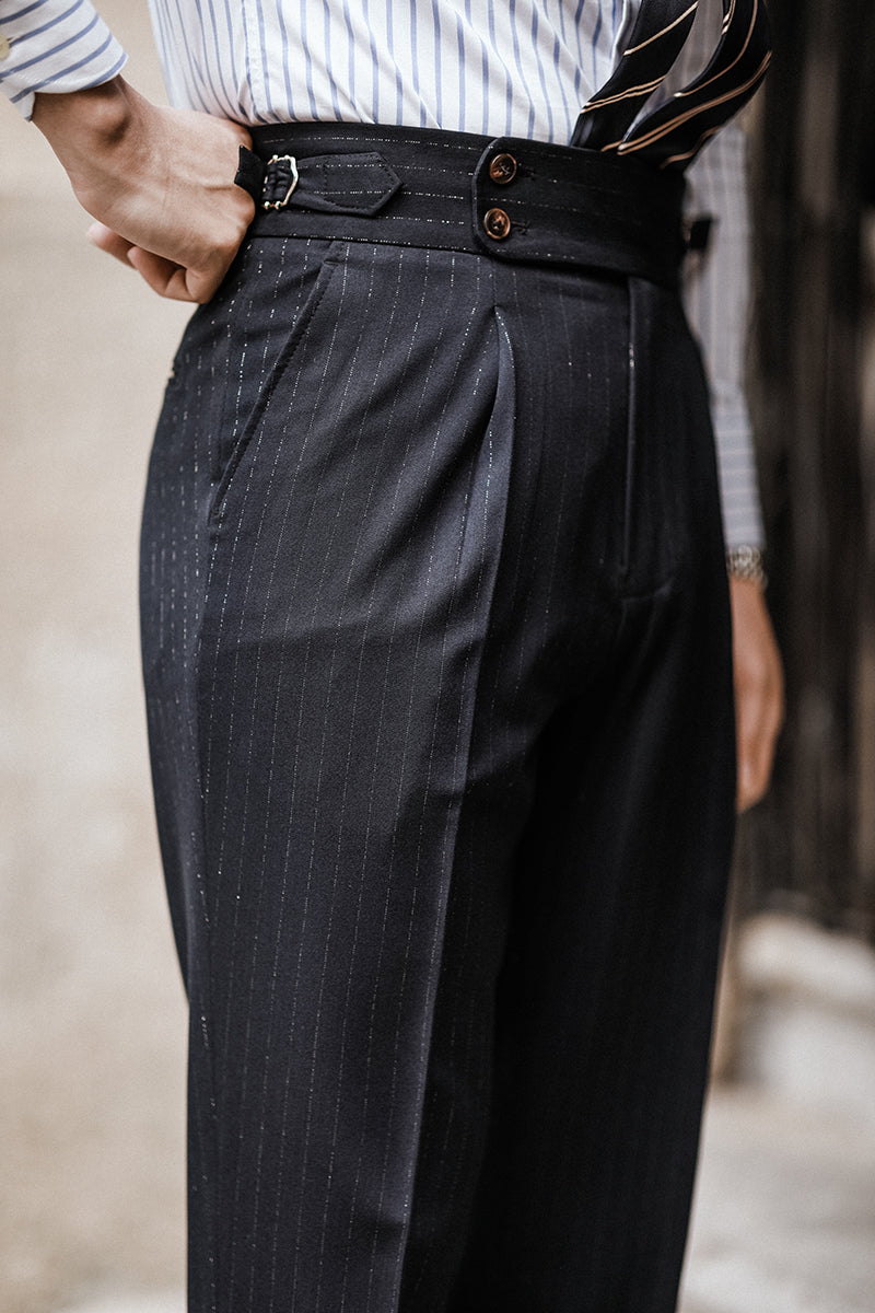 High Waist Non-iron Trousers