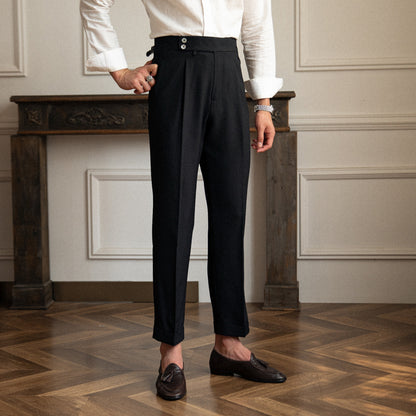 Gentry High Waist Non Iron Trousers