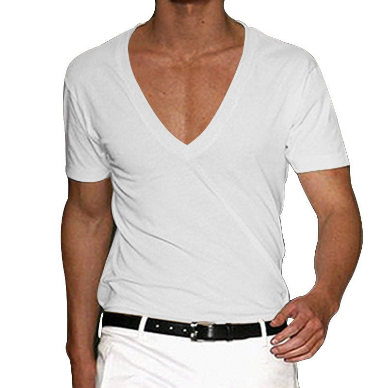 Deep V Slim Tee