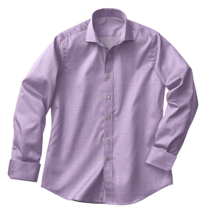 Pink Fancy Dobby Dress Shirt