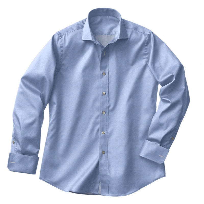 Lt Blue PinPoint Dress Shirt