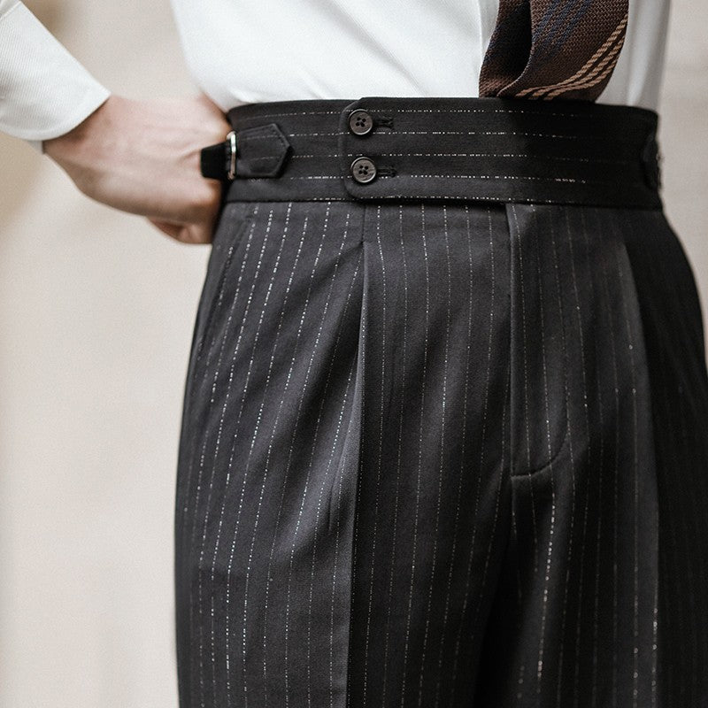 High Waist Non-iron Trousers