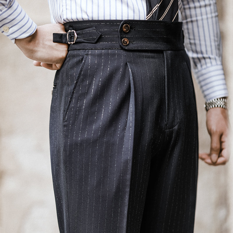 High Waist Non-iron Trousers