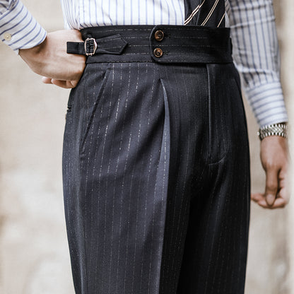 High Waist Non-iron Trousers