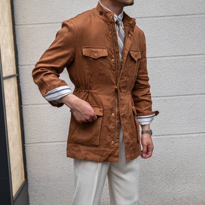 Linen Squire Vintage Jacket Safari Jacket