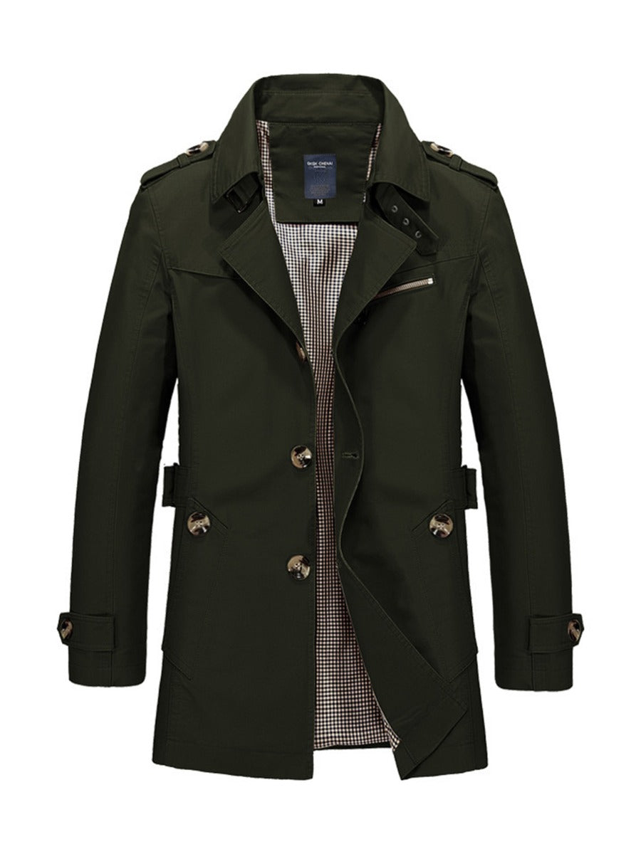 Single Breast Lightweight Trench Coat