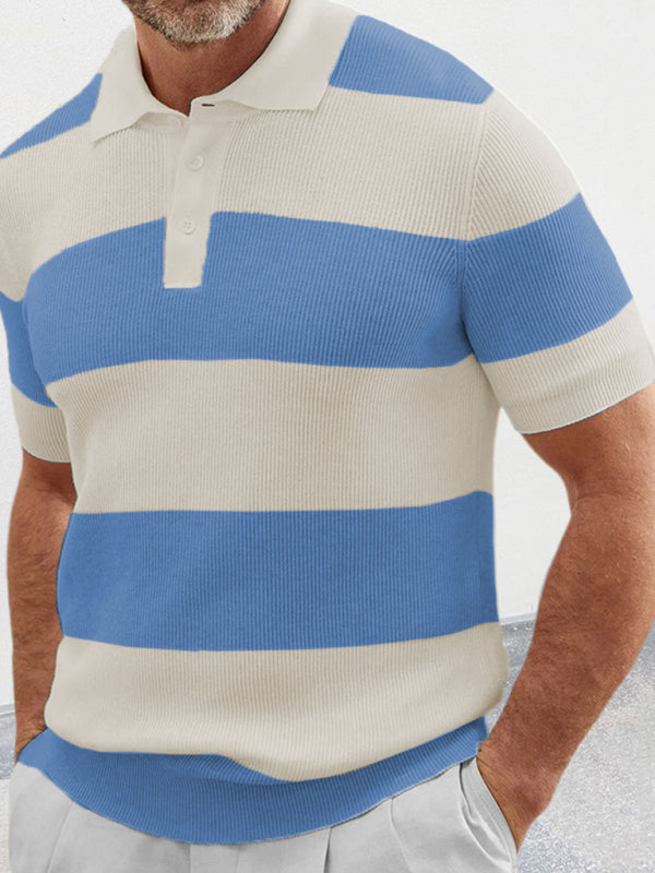 Men's Napa color block polo