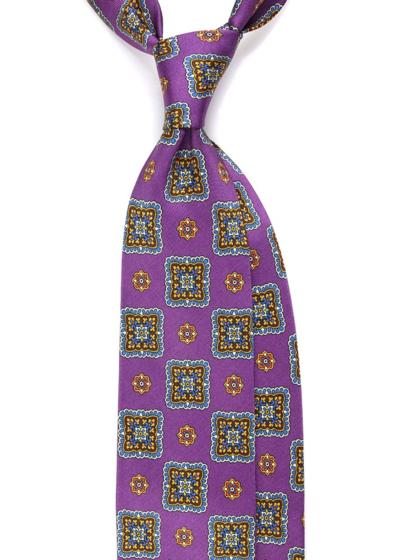 The Napoli 3-Fold Silk Necktie