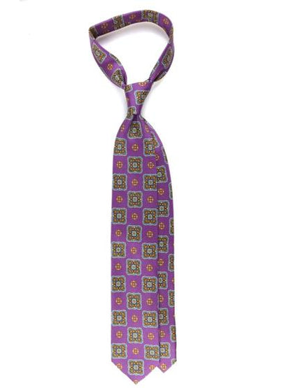 The Napoli 3-Fold Silk Necktie