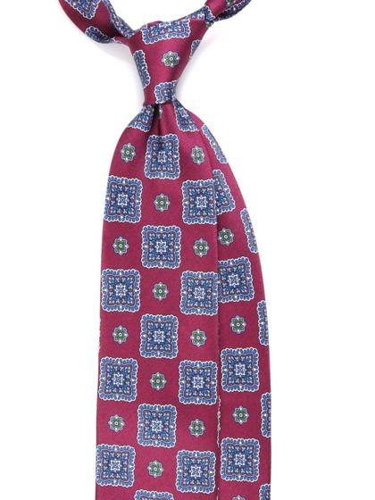 The Napoli 3-Fold Silk Necktie