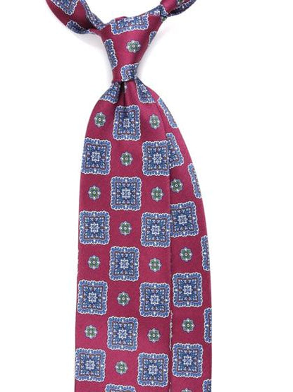 The Napoli 3-Fold Silk Necktie