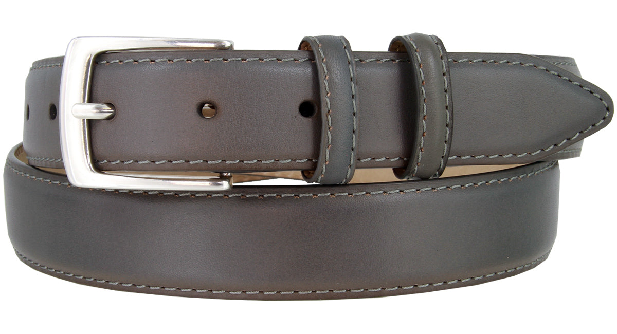 The Calfskin Leather Dress Belt