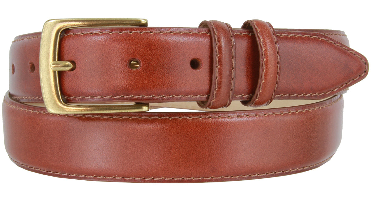 The Calfskin Leather Dress Belt