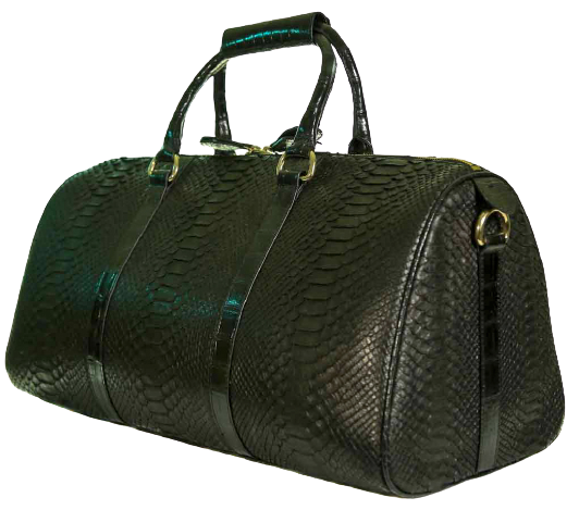 The Python Alligator Trim Aino Duffle Bag