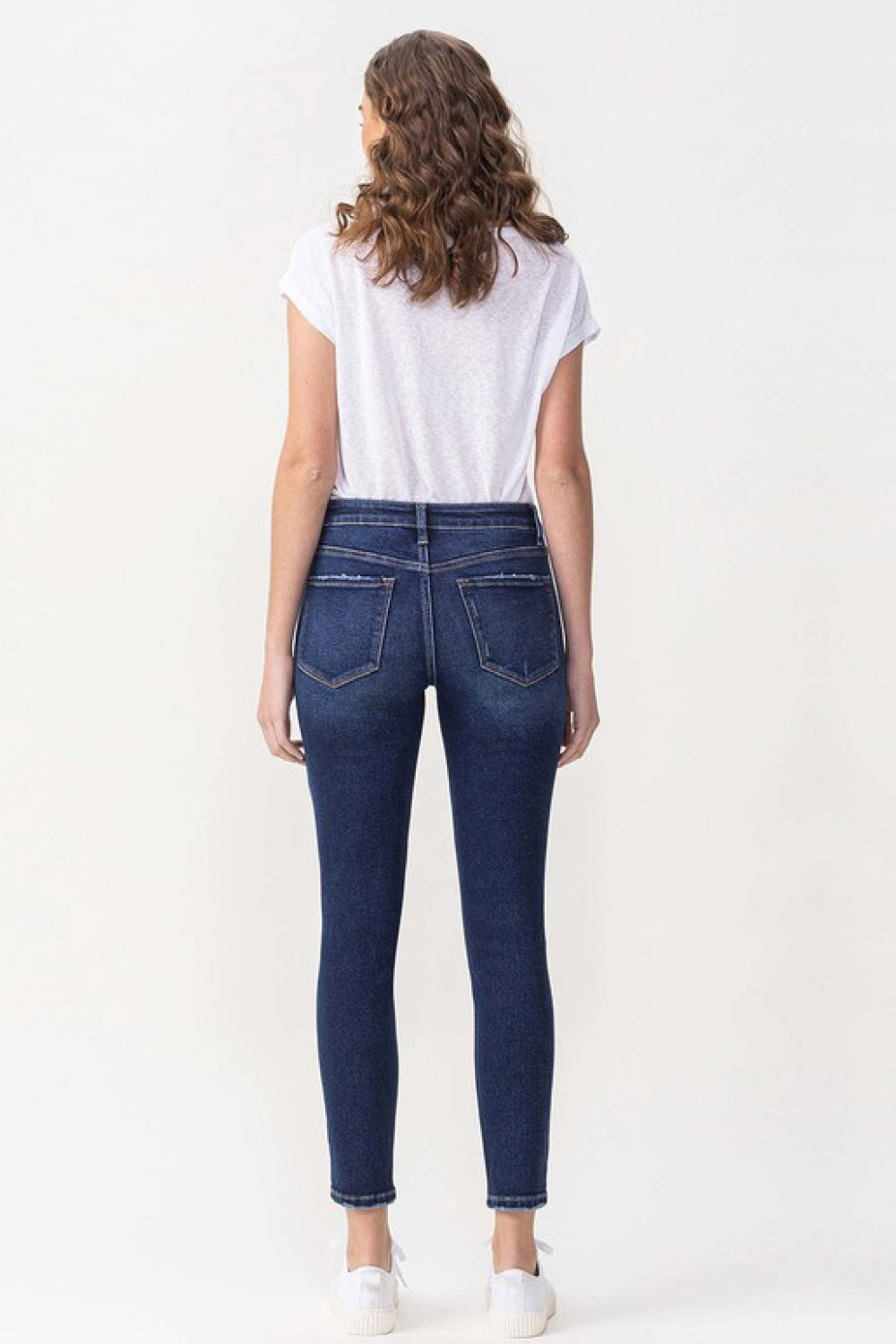 Midrise Crop Skinny Jeans