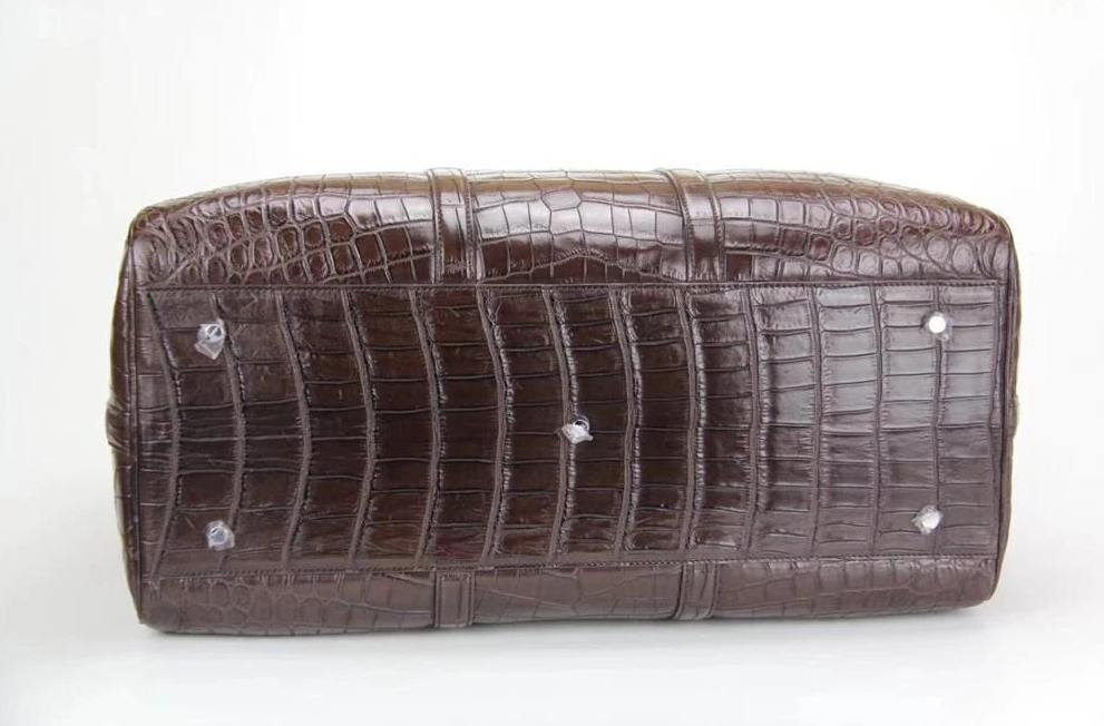 Genuine Crocodile Super Traveler L Weekender Duffel