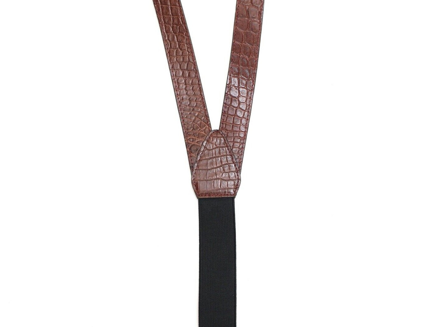 Genuine Alligator Leather Braces