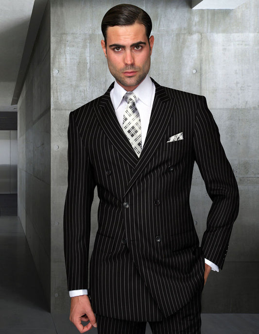 The Classic Pinstripe Double Breast Suit