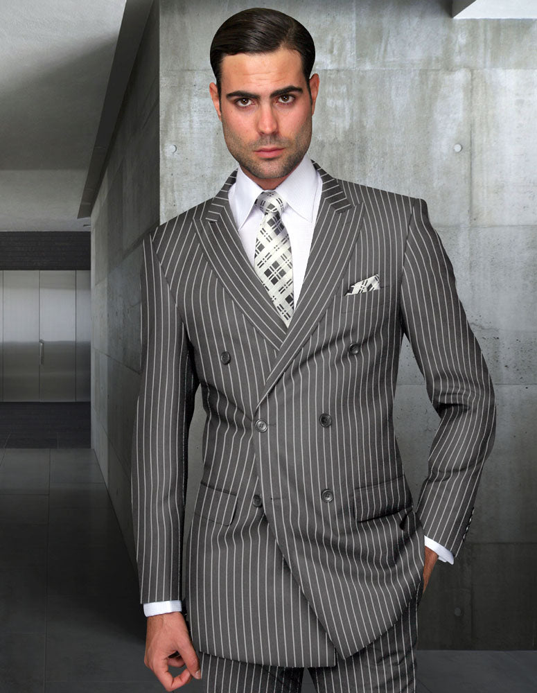 The Classic Pinstripe Double Breast Suit