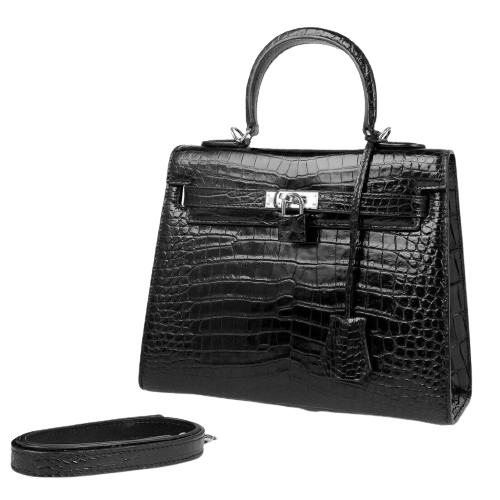 The LHB-1 Black Alligator Bag