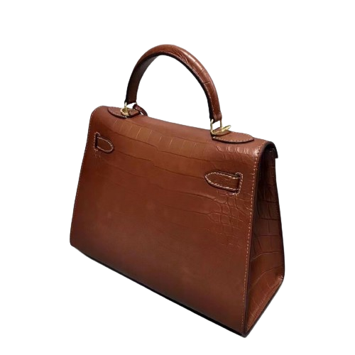 The LHB-2 Brown Alligator Bag