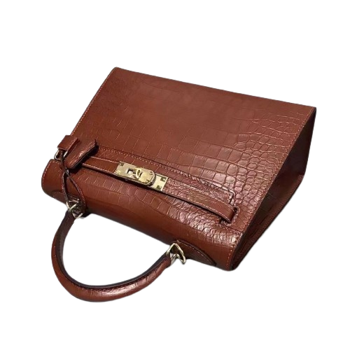 The LHB-2 Brown Alligator Bag