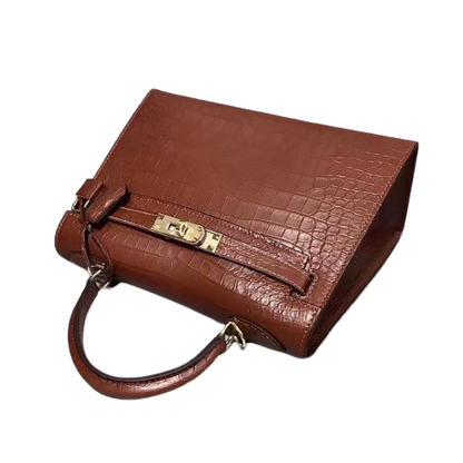 The LHB-2 Brown Alligator Bag