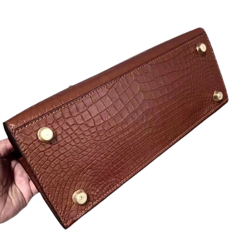 The LHB-2 Brown Alligator Bag