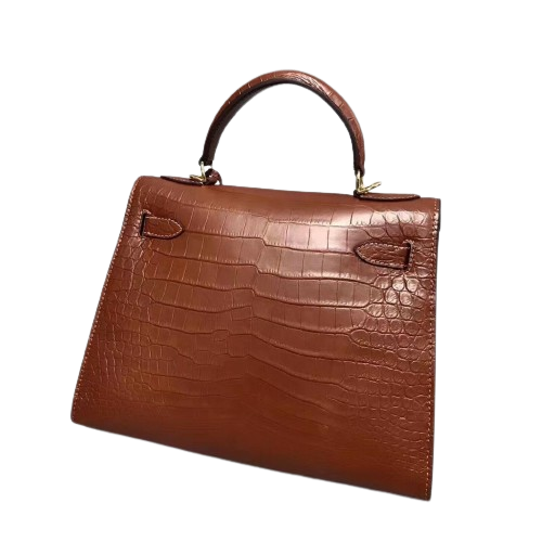 The LHB-2 Brown Alligator Bag