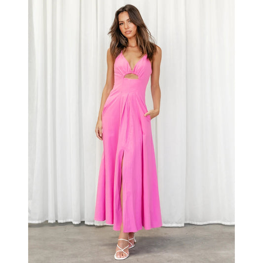 The Spring Split Fresh Sweet Dress