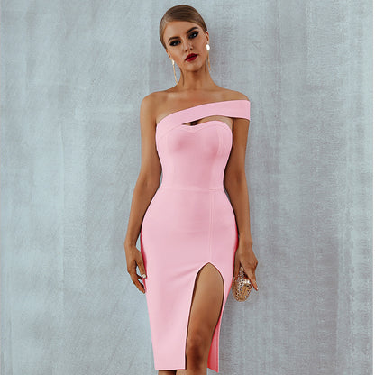 The Split Tube Bandage Dress