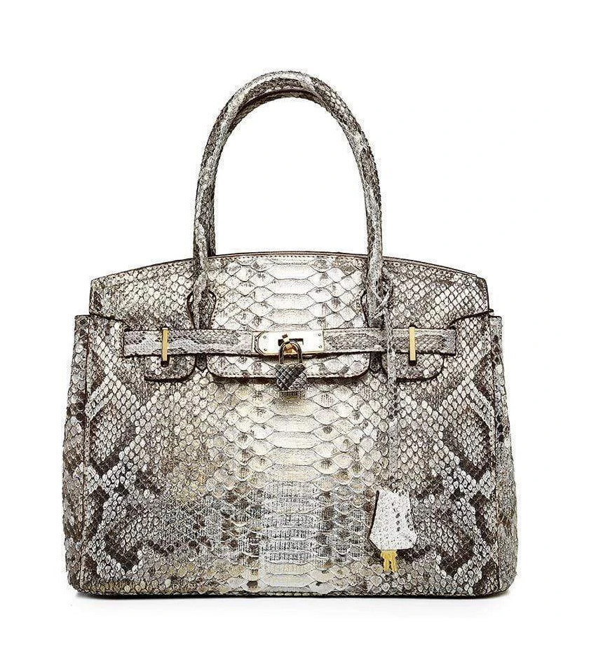 The Maddie Lee Python Handbag