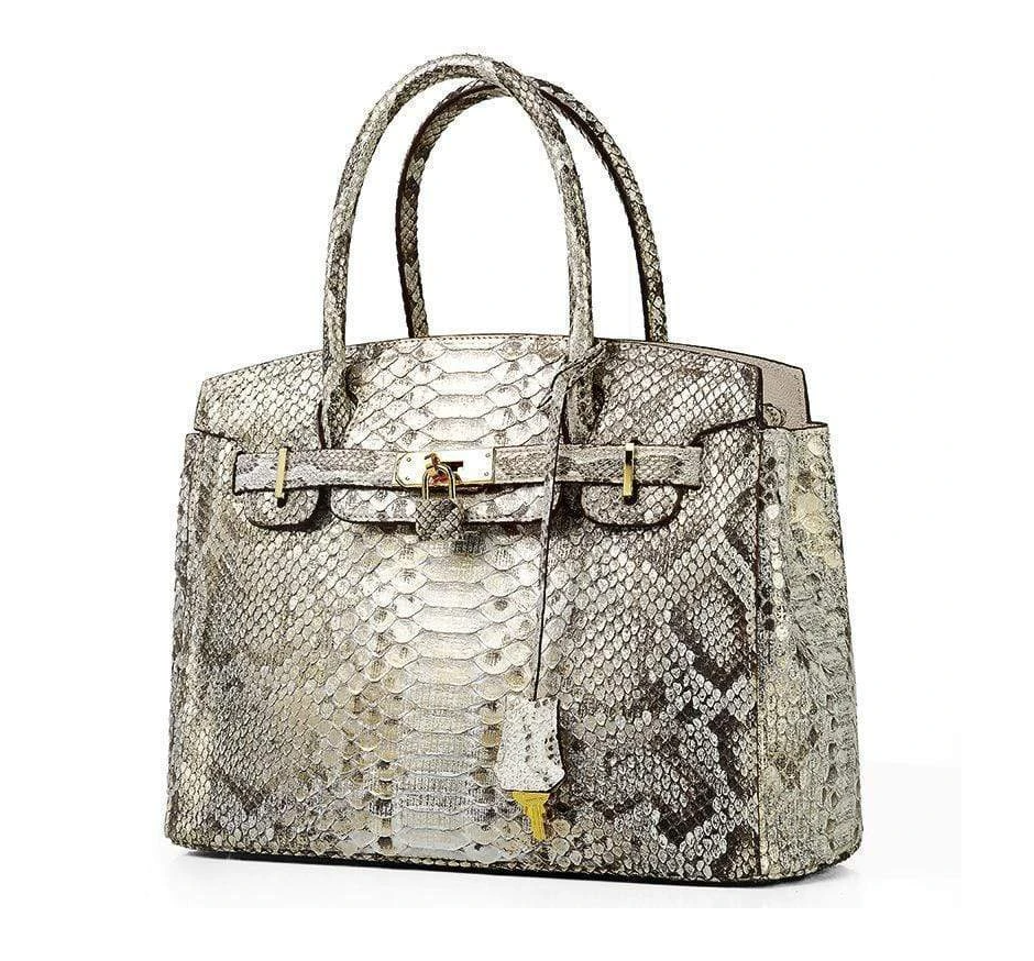 The Maddie Lee Python Handbag