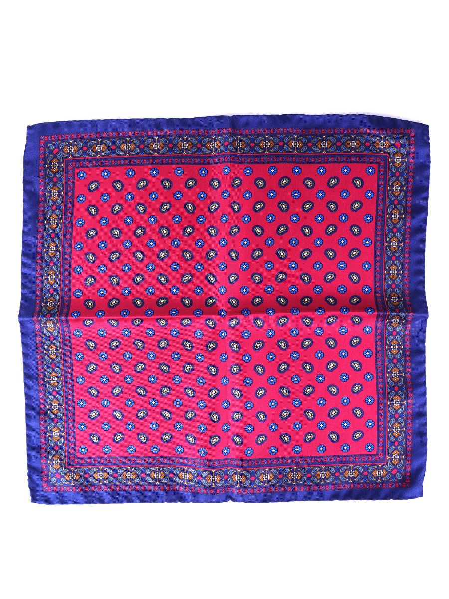 The Alameda XL Silk Pocket Square