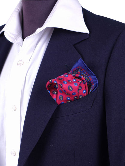 The Alameda XL Silk Pocket Square