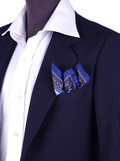 The Alameda XL Silk Pocket Square