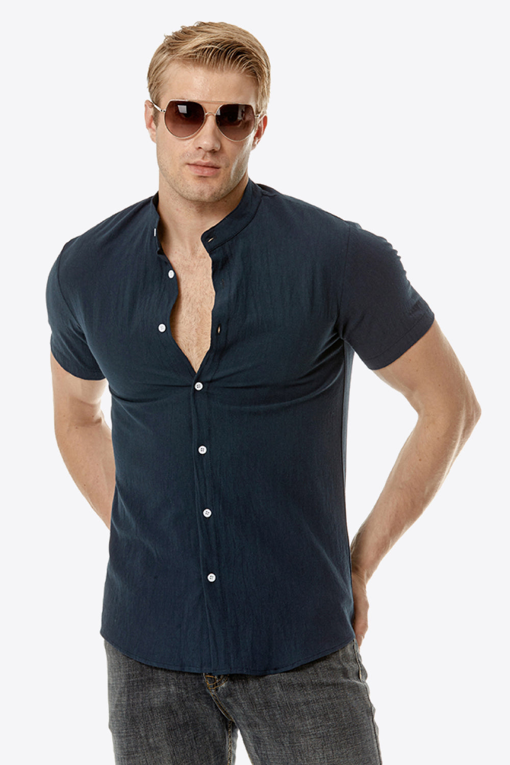 Button Down Short Sleeve Shirt