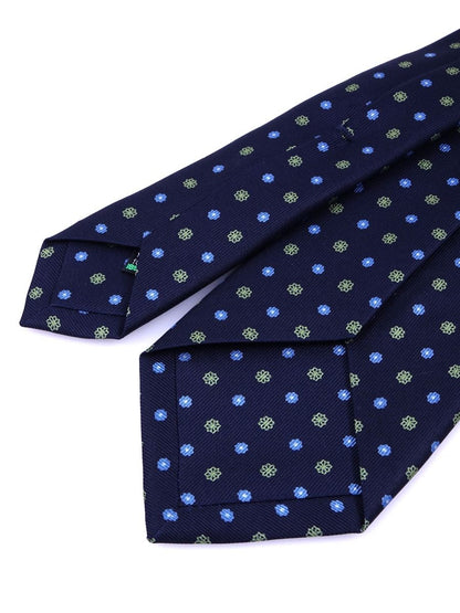 The Blu Scuro 7 Fold Tie