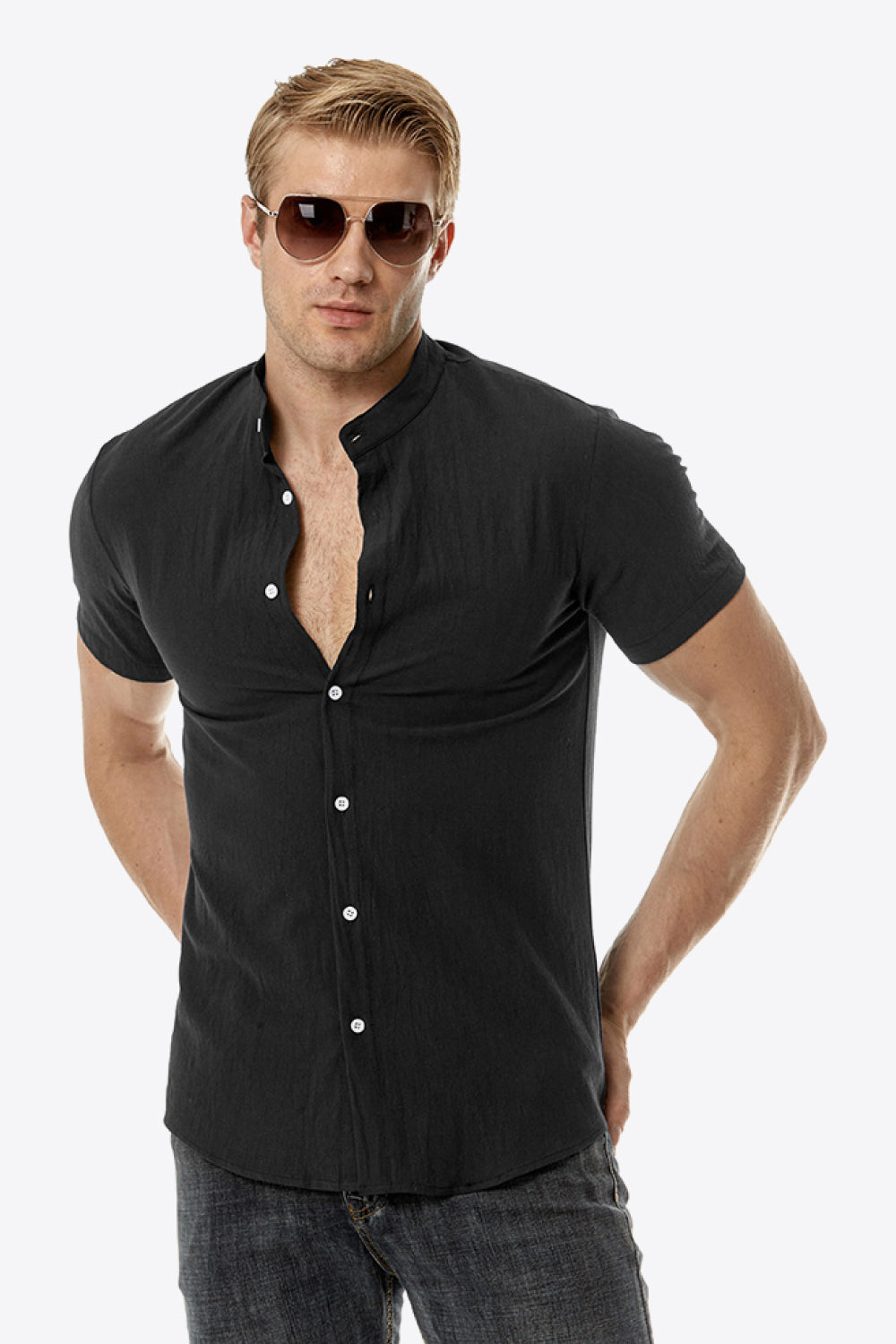 Button Down Short Sleeve Shirt