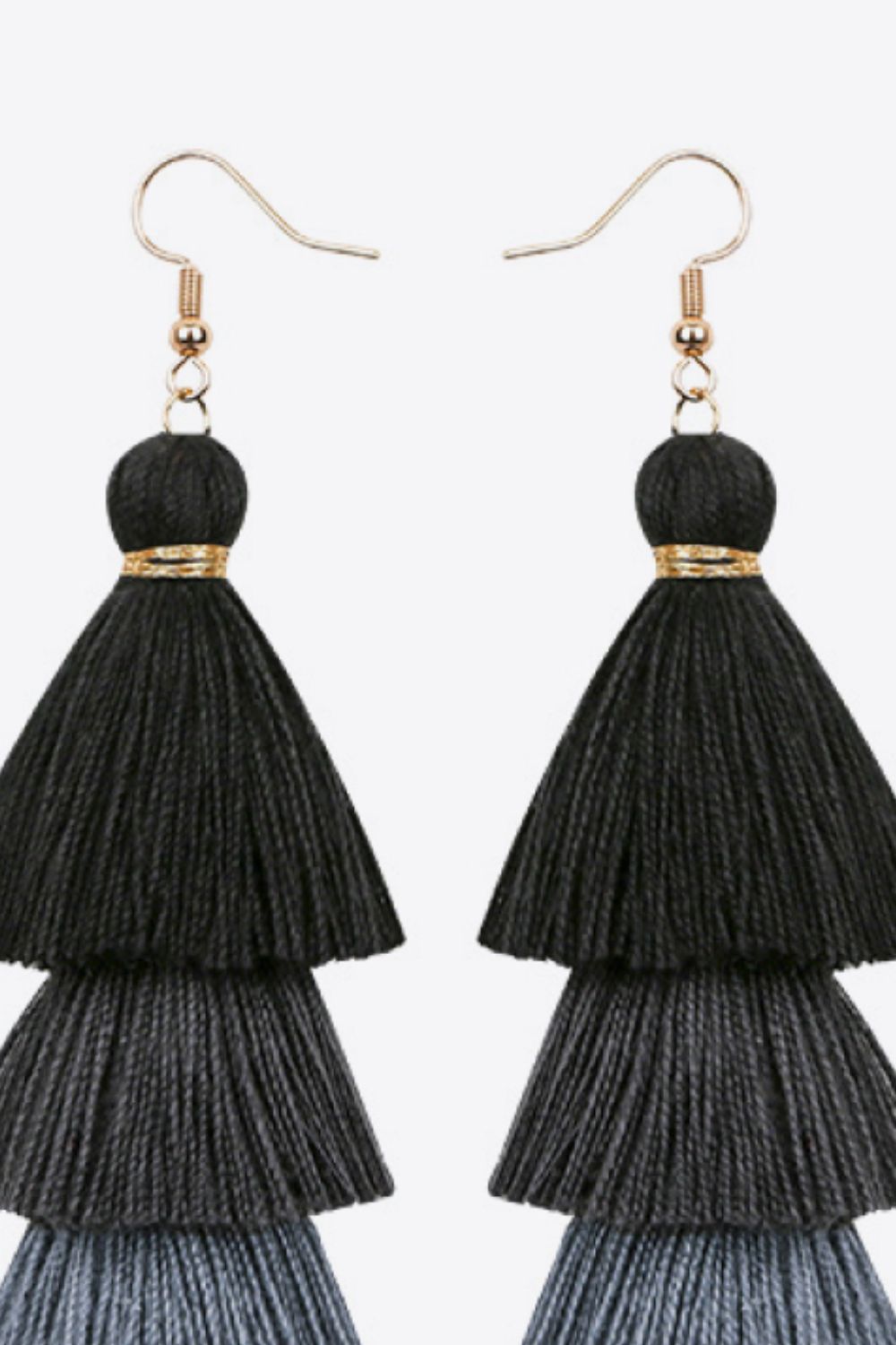 Layered Tassel Earrings