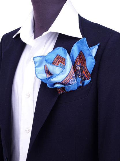 The Annazette XL Silk Pocket Square