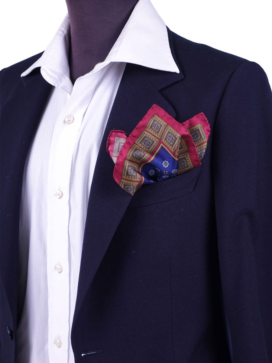 The Mezequita XL Silk Pocket Square