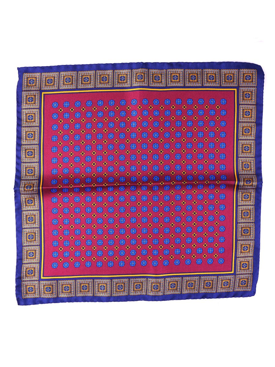 The Mezequita XL Silk Pocket Square