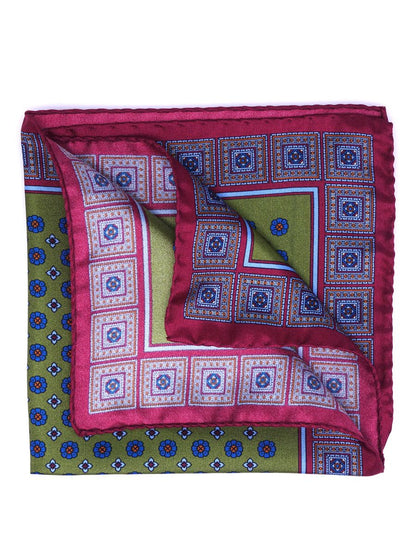 The Mezequita XL Silk Pocket Square