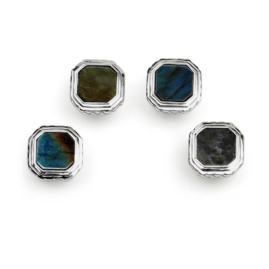 Sterling Labradorite Opus Studs