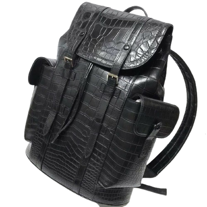 The SLE-1 Alligator Black Backpack