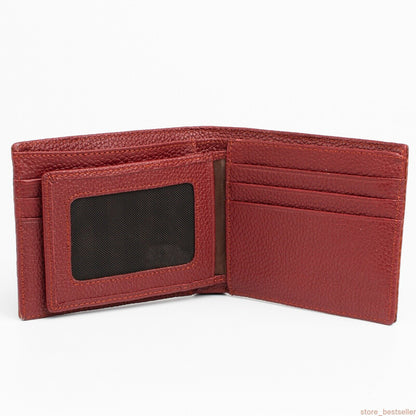 The Half Alligator Leather Bifold Wallet