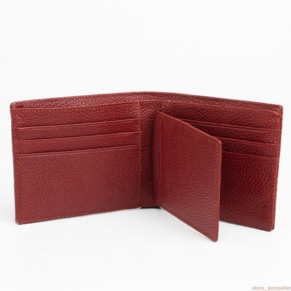 The Half Alligator Leather Bifold Wallet