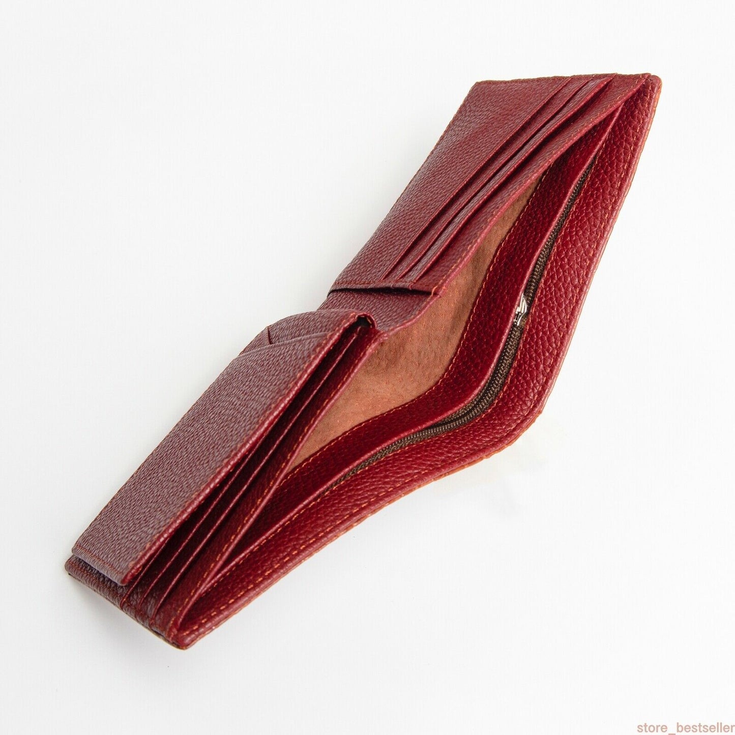 The Half Alligator Leather Bifold Wallet